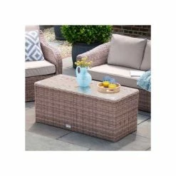 Classic Rattan 4 Seater Garden Sofa Set with Coffee Table by Primrose Living -Rattan Garden Furniture Shop DSC 2891 square d583
