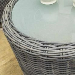 Bunbury Four Seater Rattan Sofa Set in Grey by Rowlinson -Rattan Garden Furniture Shop FU100891 add image 3 d1bc