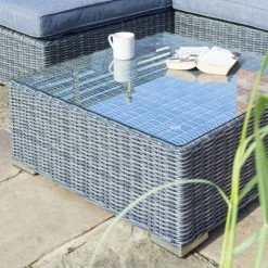 Vienna Four Seater Rattan Lounger Set in Grey by Rowlinson 12 Vienna Four Seater Rattan Lounger Set in Grey by Rowlinson -Rattan Garden Furniture Shop FU100893 add image 3 7d61