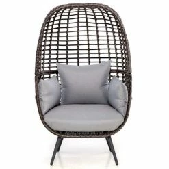 Maze Rattan Riviera Garden Deep Seated Chair in Grey -Rattan Garden Furniture Shop FU101342 add image 4 25a9