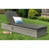 Norfolk Leisure LIFE Rattan Aya Lounger Set In Yacht Grey -Rattan Garden Furniture Shop FU101737 main image b9c6
