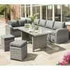 Norfolk Leisure Handpicked Rattan Longbeach Corner Set In Grey -Rattan Garden Furniture Shop FU101813 main image 6394