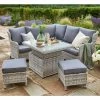 Norfolk Leisure Handpicked Rattan Wroxham 6 Seat Mini Corner In Grey -Rattan Garden Furniture Shop FU101827 main image 2b68