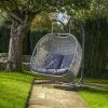Norfolk Leisure Handpicked Rattan Goldcoast 2 Seat Double Swing In Grey -Rattan Garden Furniture Shop FU101842 main image 4a9c