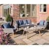 Norfolk Leisure Handpicked Rattan Midori 5 Seat Lounge Set In Grey -Rattan Garden Furniture Shop FU101857 main image 1c6e