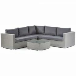 Oasis Rattan Outdoor Corner 5 Seater Sofa Set