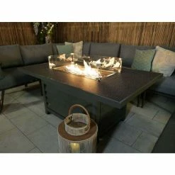 Lifestyle Metal 8 Seater Garden Corner Sofa Set with Rectangular Fire Pit Table by Primrose Living -Rattan Garden Furniture Shop FU101977 9 3544