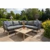 Lifestyle Rattan Rope Detail 5 Seater Garden Corner Sofa Set with Coffee Table by Primrose Living 2 Lifestyle Rattan Rope Detail 5 Seater Garden Corner Sofa Set with Coffee Table by Primrose Living -Rattan Garden Furniture Shop FU101979 FullSet bc63