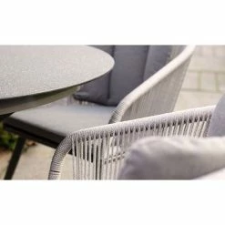 Lifestyle Rope 4 Seater Garden Dining Set by Primrose Living -Rattan Garden Furniture Shop FU101980 7 3727