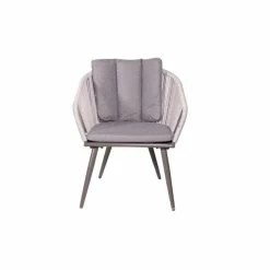 Lifestyle Rope 6 Seater Garden Dining Set by Primrose Living -Rattan Garden Furniture Shop FU101981 ChairWhite ca1c