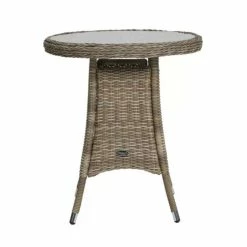 Wentworth Rattan Bistro Set | 70cm Round Table with 2 Imperial Chairs -Rattan Garden Furniture Shop FU102068 add image 3 bc04
