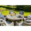 Wentworth 6 Seater Round Highback Rattan Dining Set -Rattan Garden Furniture Shop FU102074 main image b53d