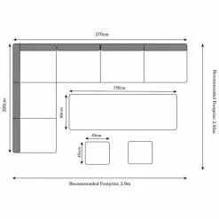 Wentworth 8 Seater Deluxe Modular Rattan Corner Dining Set With Adjustable Table 11 Wentworth 8 Seater Deluxe Modular Rattan Corner Dining Set With Adjustable Table -Rattan Garden Furniture Shop FU102077 add image 4 baf9