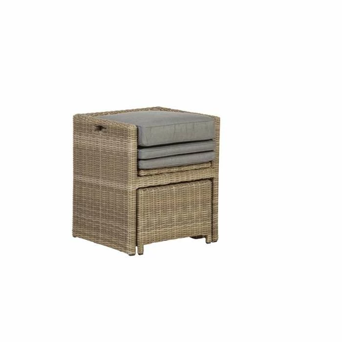 125cm Wentworth 8 Seater Rattan Cube Dining Set 5 125cm Wentworth 8 Seater Rattan Cube Dining Set - Image 3