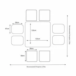 125cm Wentworth 8 Seater Rattan Cube Dining Set 13 125cm Wentworth 8 Seater Rattan Cube Dining Set -Rattan Garden Furniture Shop FU102078 add image 4 6ab9