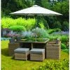 125cm Wentworth 8 Seater Rattan Cube Dining Set -Rattan Garden Furniture Shop FU102078 main image d1d9