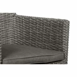 Paris 6 Seater Rattan Dining Set | 140cm Table with 6 Carvers Chairs -Rattan Garden Furniture Shop FU102084 add image 4 cd81