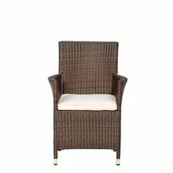 Cannes Mocha Brown Rattan Bistro Set -Rattan Garden Furniture Shop FU102092 add image 2 eb31