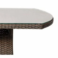 Cannes Mocha Brown 6 Seater Rattan Dining Set -Rattan Garden Furniture Shop FU102094 add image 3 61a1