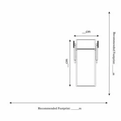Sorrento Metal Wheeled Sun Lounger In Black -Rattan Garden Furniture Shop FU102103 add image 4 de2c