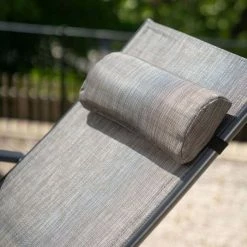 Kennet Reclining 6 Seater Polytex Dining Set In Grey By Hectare® -Rattan Garden Furniture Shop FU102197 add image 6 5646