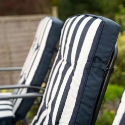 Hadleigh Reclining 6 Seater Garden Dining And Leisure Furniture Set In Navy By Hectare® -Rattan Garden Furniture Shop FU102202 add image 2 4b23