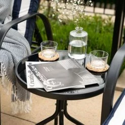 Hadleigh Reclining 6 Seater Garden Dining And Leisure Furniture Set In Navy By Hectare® -Rattan Garden Furniture Shop FU102202 add image 5 09cd