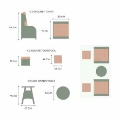 Luxury Rattan Recliner Bistro Set by Primrose Living -Rattan Garden Furniture Shop FU102383 V2 1a21