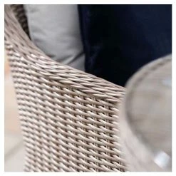 Luxury Rattan 6 Seater Oval Fire Pit Table Garden Dining Set by Primrose Living -Rattan Garden Furniture Shop FU102394 f94f