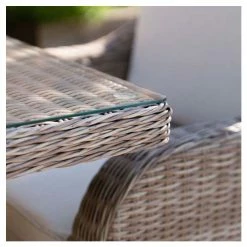 'Peony' Luxury Rattan 8 Seater Garden Sofa Set with Rectangular Fire Pit Table and Stools by Primrose Living 15 'Peony' Luxury Rattan 8 Seater Garden Sofa Set with Rectangular Fire Pit Table and Stools by Primrose Living -Rattan Garden Furniture Shop FU102400 3 41b7