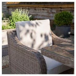 'Peony' Luxury Rattan 8 Seater Garden Sofa Set with Rectangular Fire Pit Table and Stools by Primrose Living 19 'Peony' Luxury Rattan 8 Seater Garden Sofa Set with Rectangular Fire Pit Table and Stools by Primrose Living -Rattan Garden Furniture Shop FU102400 7 038d