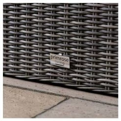 'Peony' Luxury Rattan 5 Seater Garden Sofa Set with Coffee Table in Stone by Primrose Living -Rattan Garden Furniture Shop FU102441 7 df50