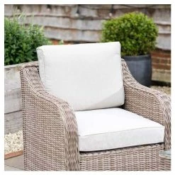 'Peony' Luxury Rattan 4 Seater Garden Sofa Set with Coffee Table by Primrose Living -Rattan Garden Furniture Shop FU102442 3 a009