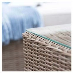 'Peony' Luxury Rattan 4 Seater Garden Sofa Set with Coffee Table by Primrose Living -Rattan Garden Furniture Shop FU102442 4 459b