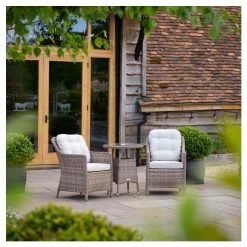 Classic Rattan Bistro Set by Primrose Living -Rattan Garden Furniture Shop FU102445 3 bb0b