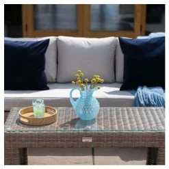 Classic Rattan 5 Seater Garden Sofa Set with Coffee Table and Footstools by Primrose Living 19 Classic Rattan 5 Seater Garden Sofa Set with Coffee Table and Footstools by Primrose Living -Rattan Garden Furniture Shop FU102455 7 40e2