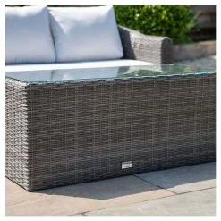 Classic Rattan 5 Seater Garden Sofa Set with Coffee Table in Stone by Primrose Living 19 Classic Rattan 5 Seater Garden Sofa Set with Coffee Table in Stone by Primrose Living -Rattan Garden Furniture Shop FU102458 5 11da