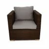 Denby Rattan Armchair with Cushions W78cm x D78cm -Rattan Garden Furniture Shop FU30104 main image b91e