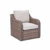 Luxury Rattan Curved Arm Single Armchair by Primrose Living -Rattan Garden Furniture Shop FU80030 11895S Natural 399c