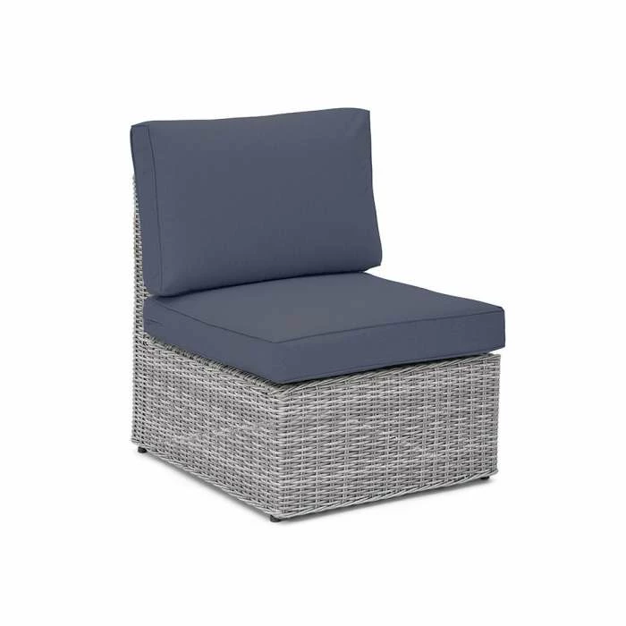 Luxury Rattan Middle Sofa in Pebble by Primrose Living 3 Luxury Rattan Middle Sofa in Pebble by Primrose Living
