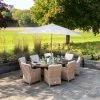 Luxury Rattan 8 Seater Oval Garden Dining Set by Primrose Living -Rattan Garden Furniture Shop Natural FU102220 2 FullSet d60d