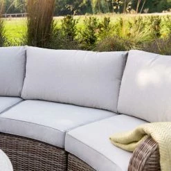 'Peony' Luxury Rattan 5 Seater Modular Garden Sofa Set with Open Coffee Table and Footstools by Primrose Living 21 'Peony' Luxury Rattan 5 Seater Modular Garden Sofa Set with Open Coffee Table and Footstools by Primrose Living -Rattan Garden Furniture Shop Natural FU102223 SofaClose 3c68