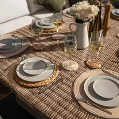 'Iris' Luxury Rattan 8 Seater Garden Sofa Set with Rectangular Rising Table by Primrose Living 15 'Iris' Luxury Rattan 8 Seater Garden Sofa Set with Rectangular Rising Table by Primrose Living -Rattan Garden Furniture Shop fu102422 5 TableClose fe3f