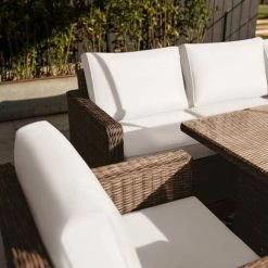 'Iris' Luxury Rattan 8 Seater Garden Sofa Set with Rectangular Rising Table by Primrose Living 16 'Iris' Luxury Rattan 8 Seater Garden Sofa Set with Rectangular Rising Table by Primrose Living -Rattan Garden Furniture Shop fu102422 6 ChairSofa 463f