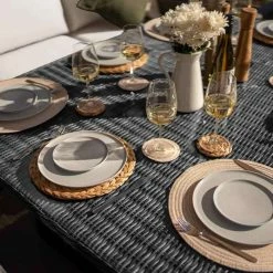 'Iris' Luxury Rattan 8 Seater Garden Sofa Set with Rectangular Rising Table in Stone by Primrose Living 15 'Iris' Luxury Rattan 8 Seater Garden Sofa Set with Rectangular Rising Table in Stone by Primrose Living -Rattan Garden Furniture Shop fu102423 5 TableClose 0b02